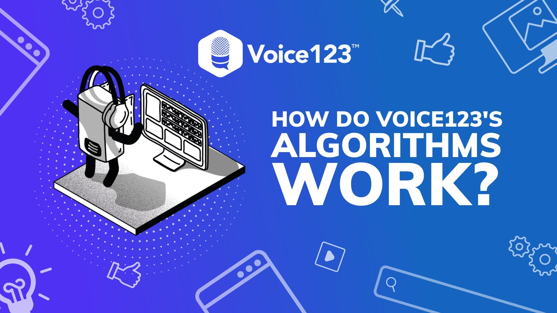 Voice123's algorithms